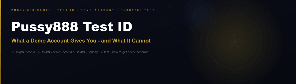 Pussy888 test ID